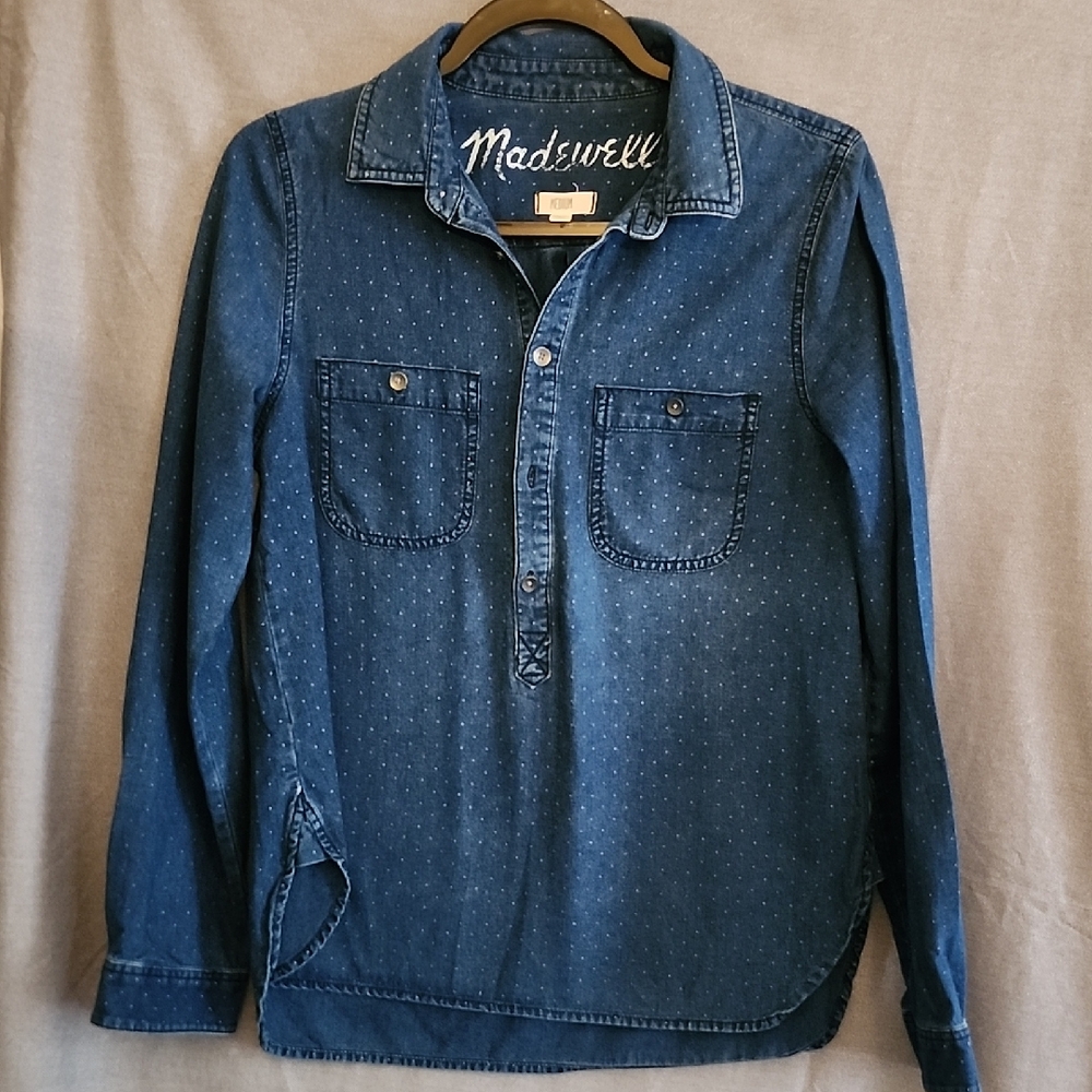Madewell Blue Denim Shirt